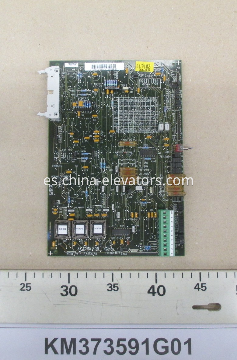 Placa reguladora KONE Lift V3F80 RCC/5 KM373591G01 KONE Lift V3F80 Regulator Board RCC/5 KM373591G01